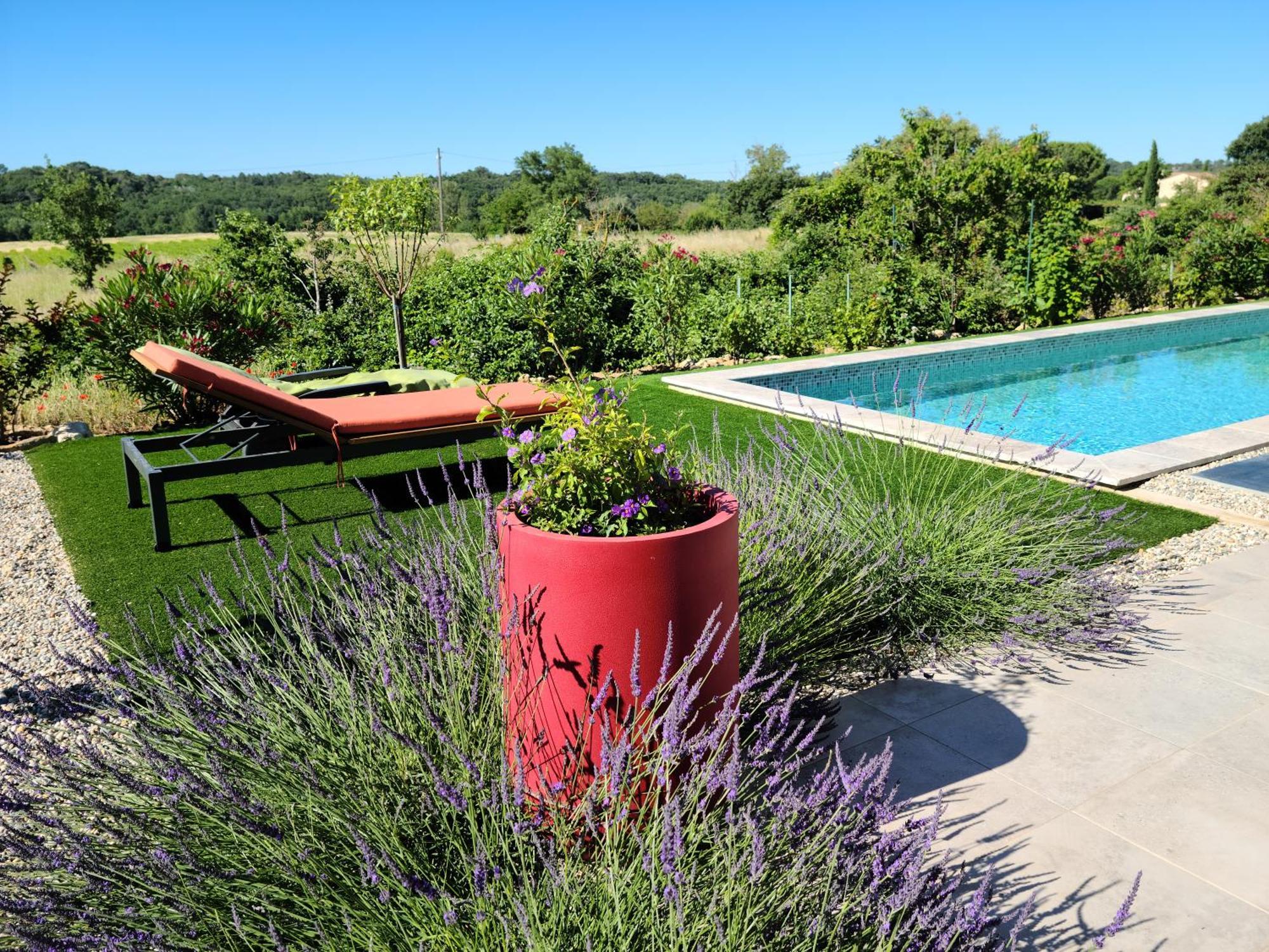Bed and Breakfast Les Papillons D'Uzes Saint-Laurent-la-Vernède Exteriér fotografie